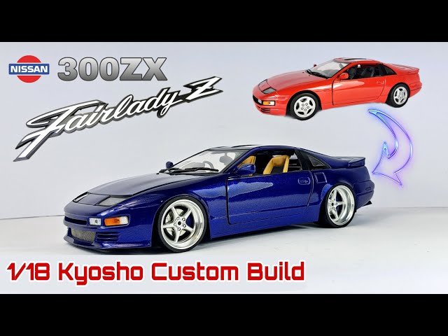 Nissan Fairlady Z 300ZX 1/18 Kyosho JDM Widebody Custom Build