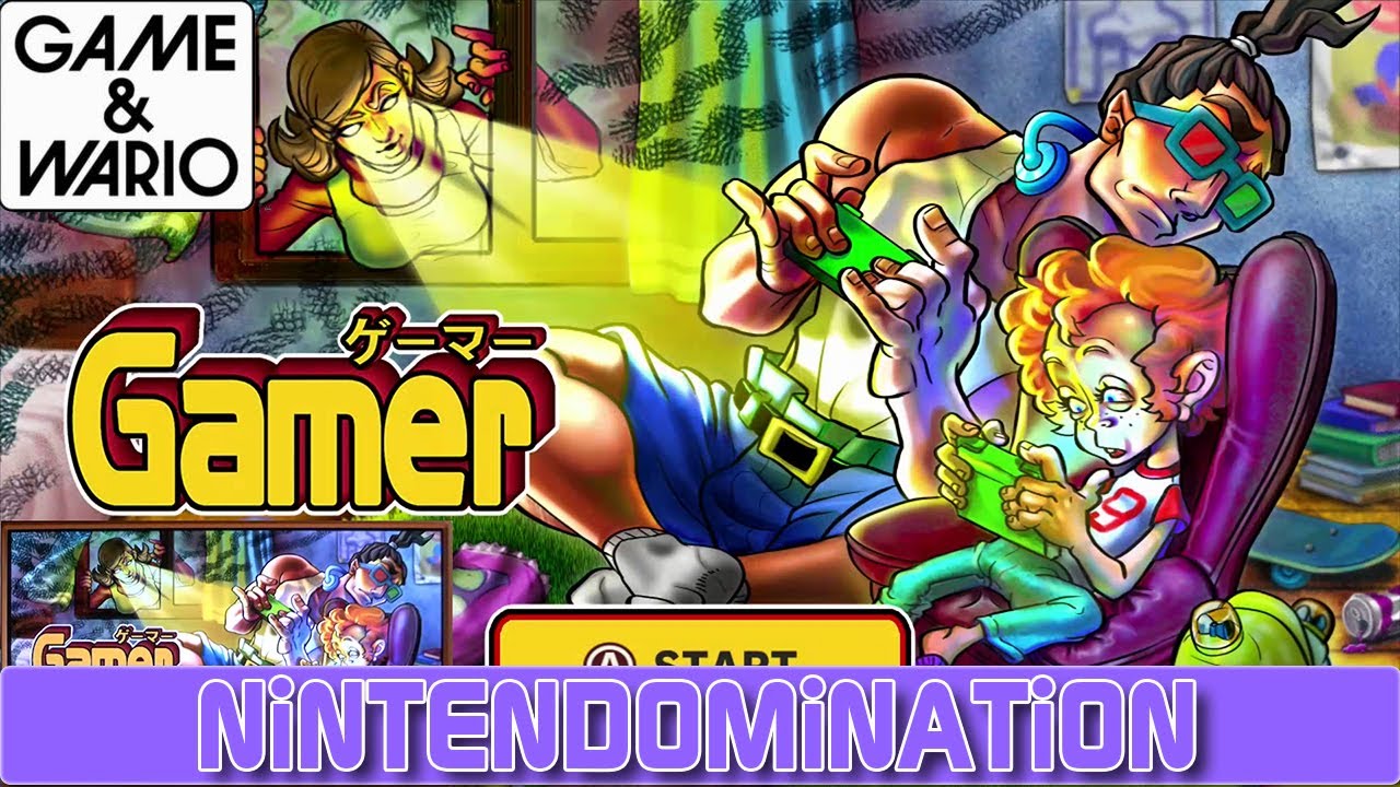 Game & Wario - GAMER - BEST MiNiGAME EVER ゲーム & ワリオ - YouTube