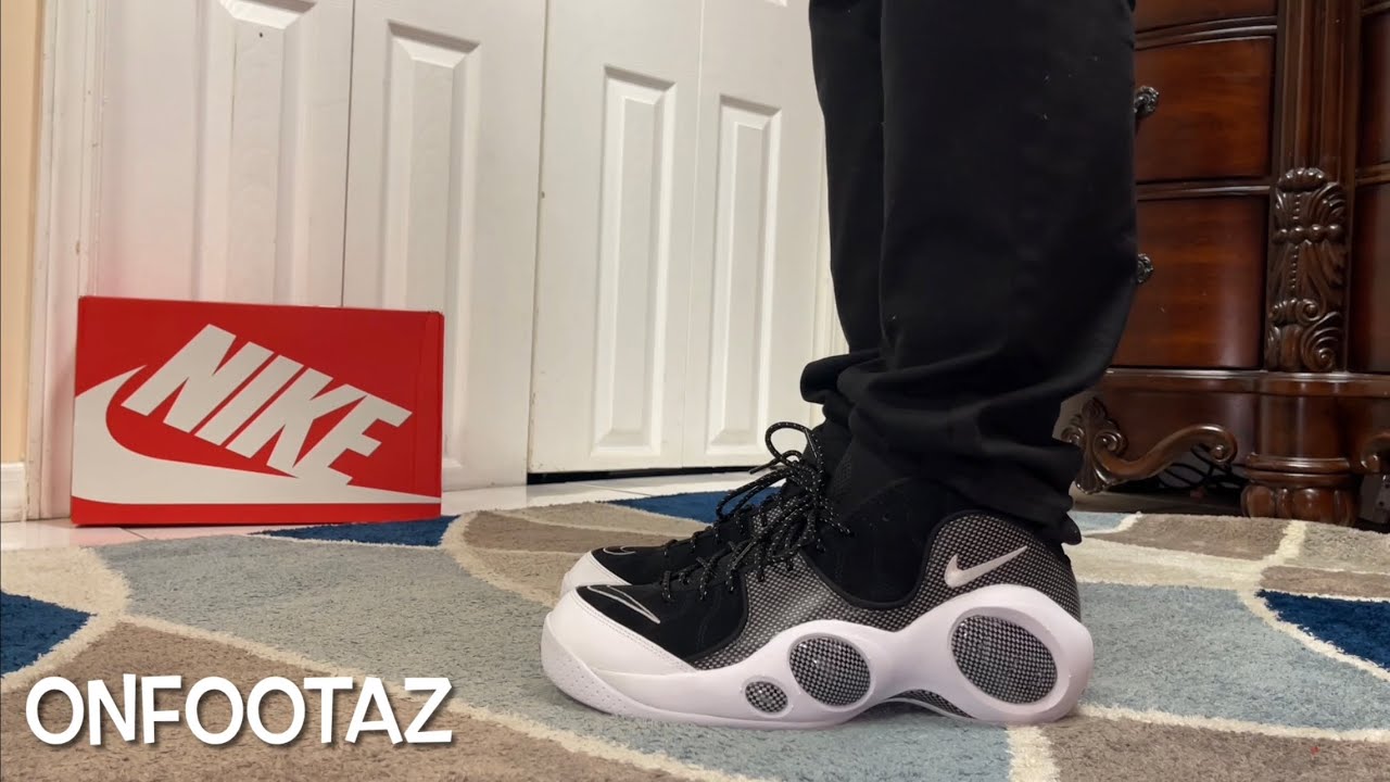 Nike Air Zoom Flight 95 Black Metallic Silver 2022 - YouTube