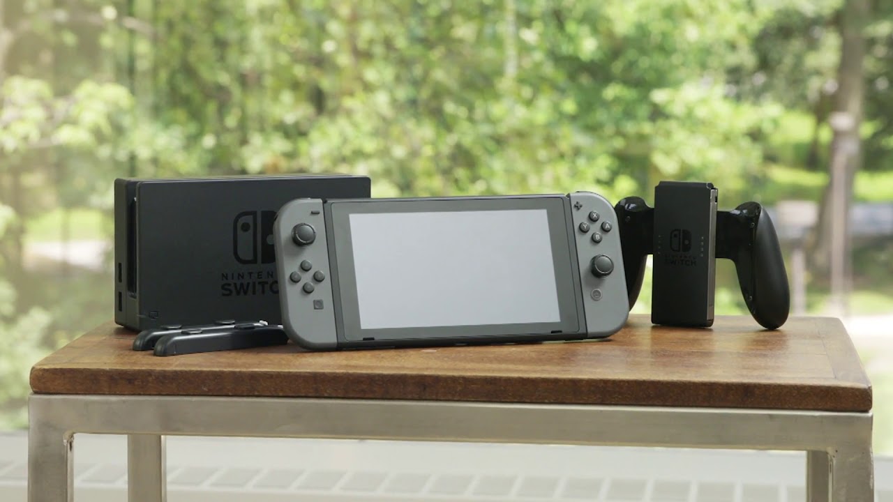 Nintendo Switch Console with Gray Joy-Con,Mario Kart 8 on QVC