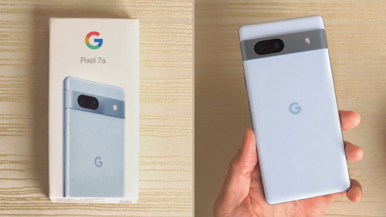 Google Pixel 7a Sea Blue UNBOXING! - YouTube