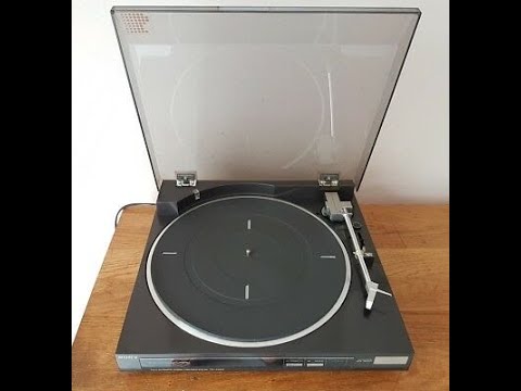 Sony PS-LX330P Full Automatic stereo Turntable - YouTube