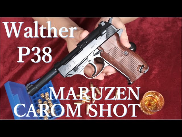 WALTHER P38 ガスBLK / マルゼン＆キャロム・カスタム - YouTube