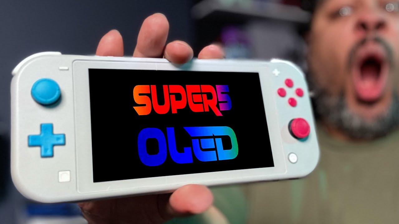 Nintendo Switch Lite OLED Since when?!? - Super5 OLED Review