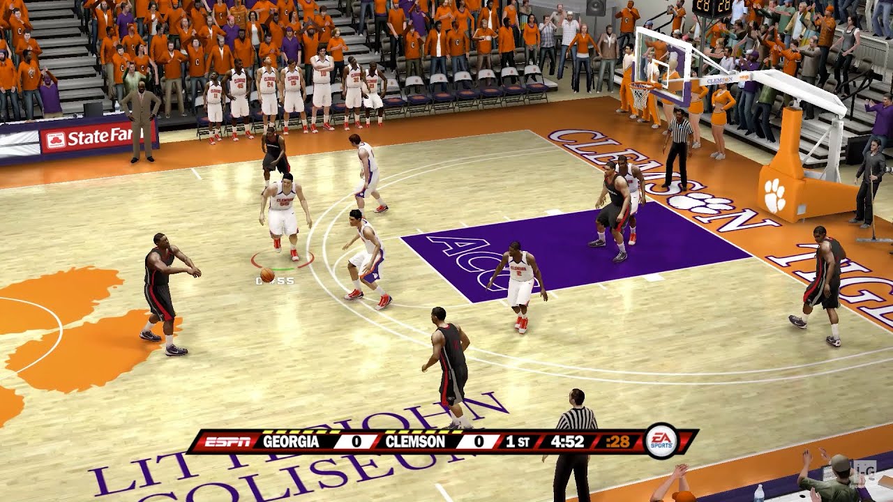 NCAA Basketball 10 - PS3 Gameplay (1080p60fps) - YouTube