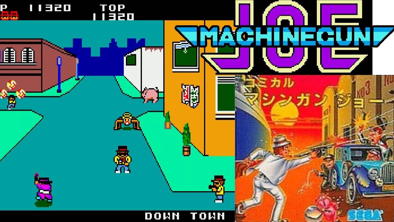 セガマークIII『コミカルマシンガンジョー』1周6面クリア【マルカツ