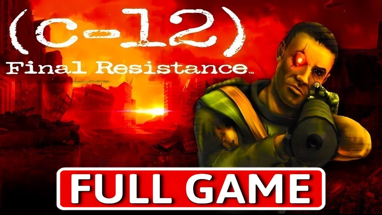 C-12 Final Resistance - FULL GAME Walkthrough Longplay - YouTube