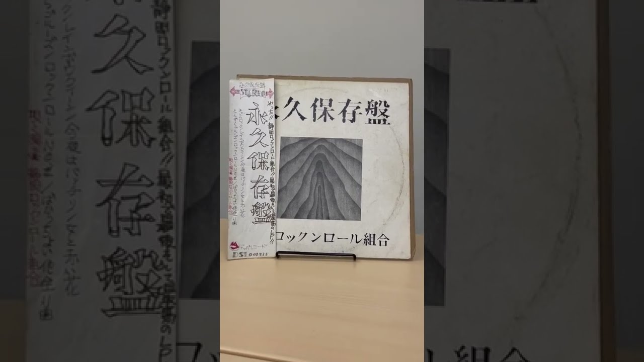静岡ロックンロール組合『永久保存盤』2LP