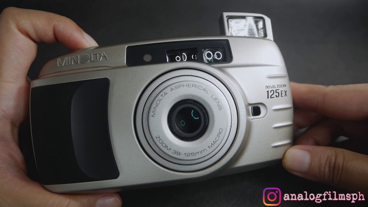 Minolta Riva Zoom 125 EX - YouTube