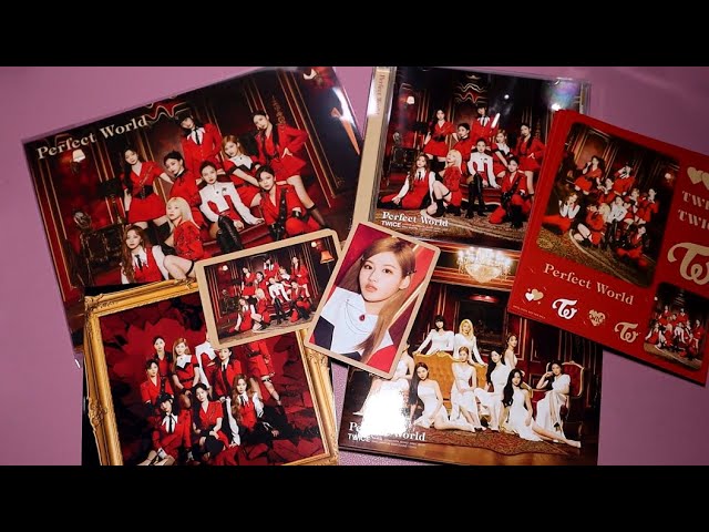 Twice Perfect World Unboxing! (3 Versions!) - YouTube