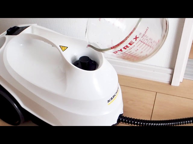 スチームクリーナー】【ケルヒャー】SC3 使用前の準備｜Joshin 試用