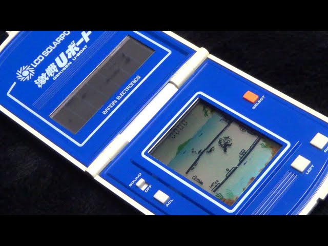 レトロ 電子ゲーム】バンダイ 激戦 Uボート ソーラーパネル 潜水艦