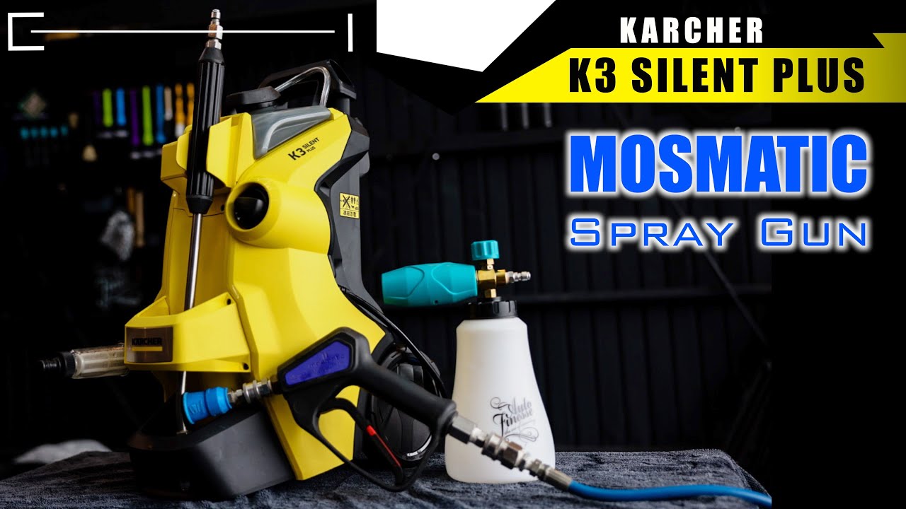 How to connect a short gun to the new Karcher K3 model! The