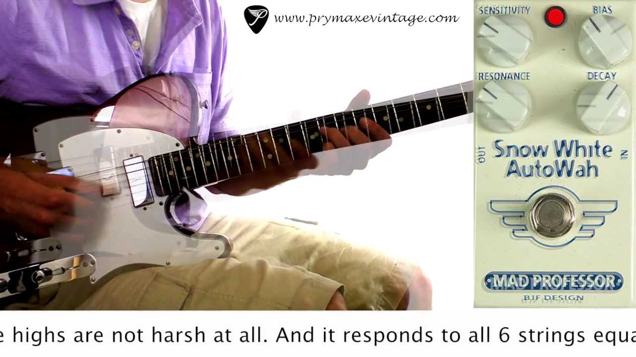 MAD PROFESSOR Snow White Auto Wah - ピッキングに反応する高品質な