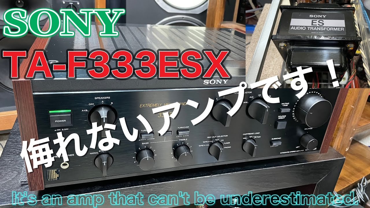 □SONY TAｰF333ESX ～79,800円のスゴイやつ！ It's 79,800 yen, but