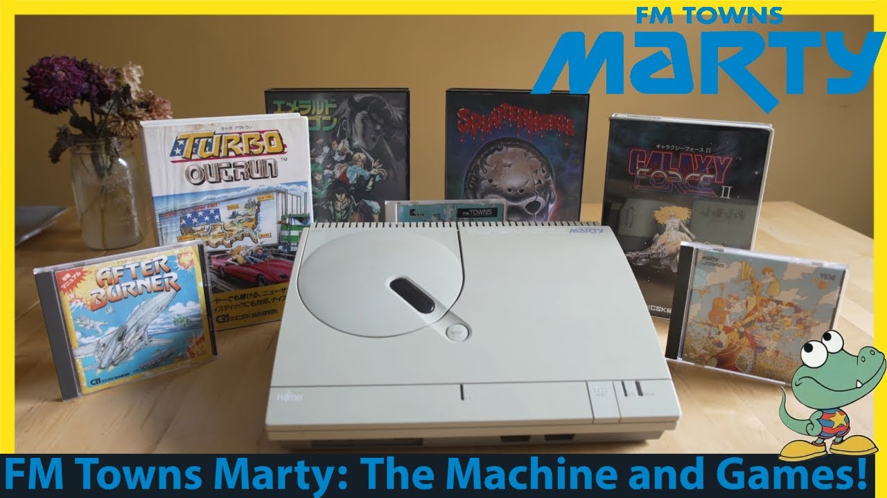 The OTHER God Tier Japanese Gaming PC! FM Towns Marty Hardware