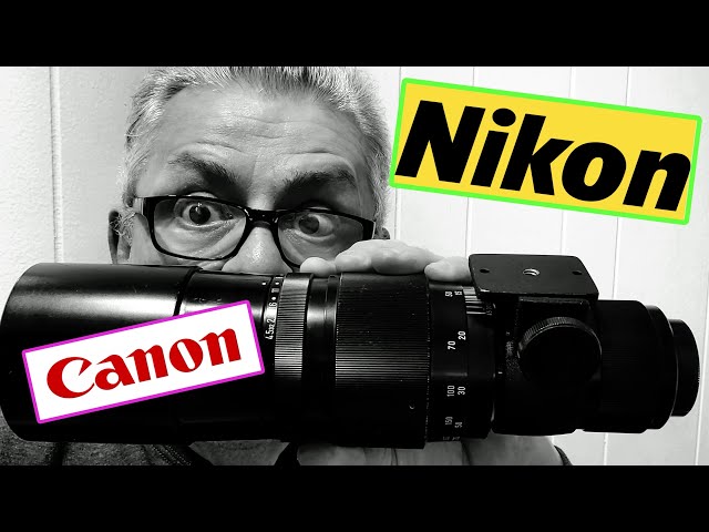 Pentax Takumar 400mm f5.6 Prime $150 Sharp Lens Review for Nikon