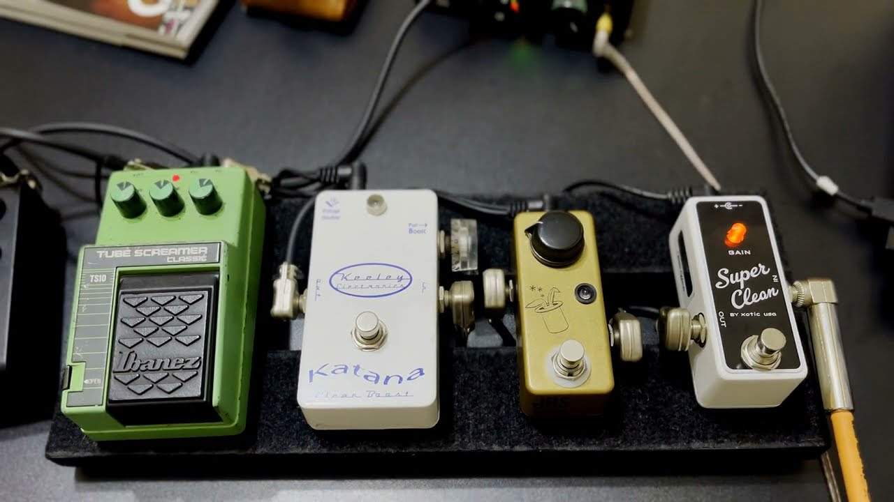 John Mayer Clean Boosts - Xotic Super Clean / JHS Prestige