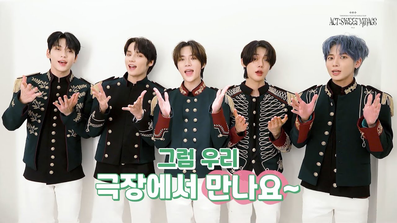 TOMORROW X TOGETHER WORLD TOUR 'ACT : SWEET MIRAGE' IN LA : LIVE