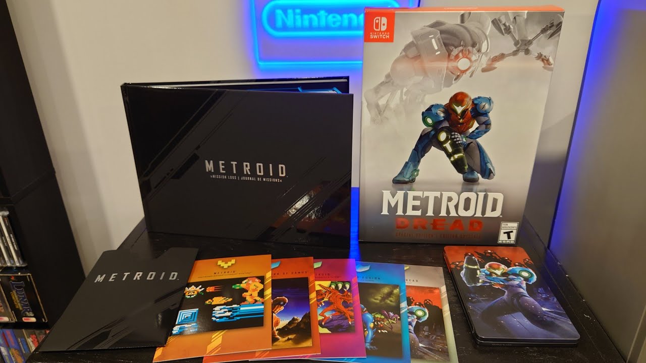 Metroid Dread Special Edition Unboxing (Nintendo Switch) - YouTube