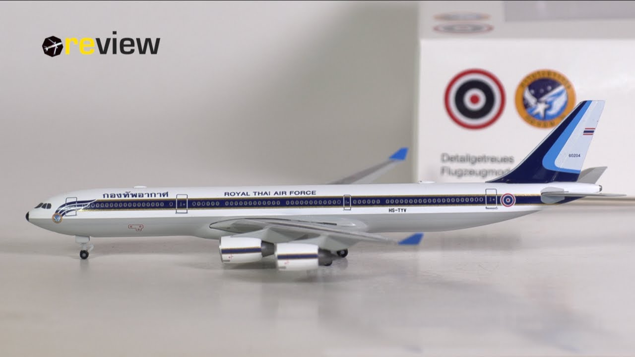 航空機・ヘリコプター THAI Airbus A340-500 1:400 THAI Airbus A340
