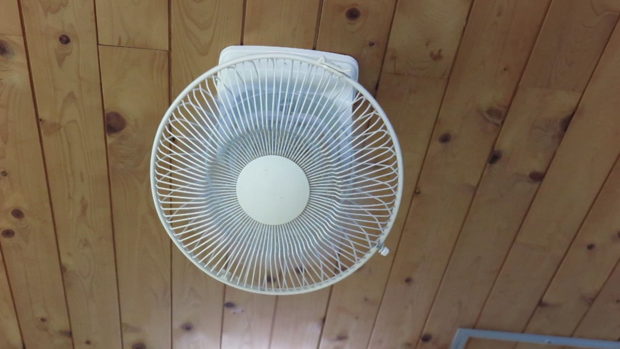 三菱電機サイクル扇 CY30-WD 1 Orbit ceiling fan - YouTube