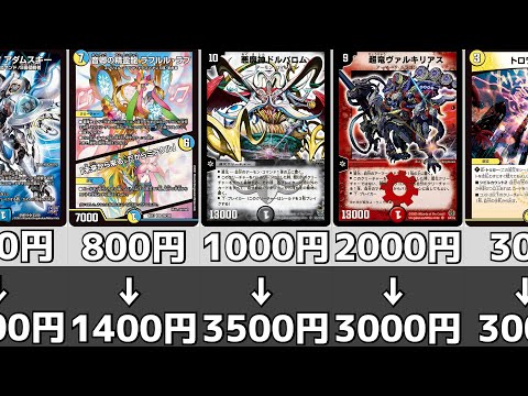 デュエマ】カード価格高騰まとめ【2025年4月中旬】 - YouTube