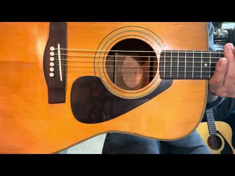 YAMAHA FG-151 (Orange Label) Rakugo de FG - YouTube
