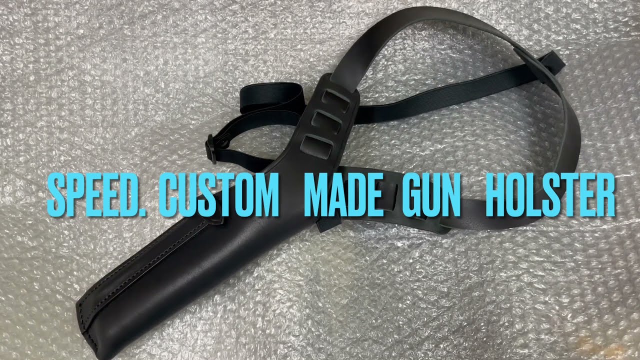 あの刑事ドラマ主人公の・・！SPEEDカスタムハンドメイドホルスターの