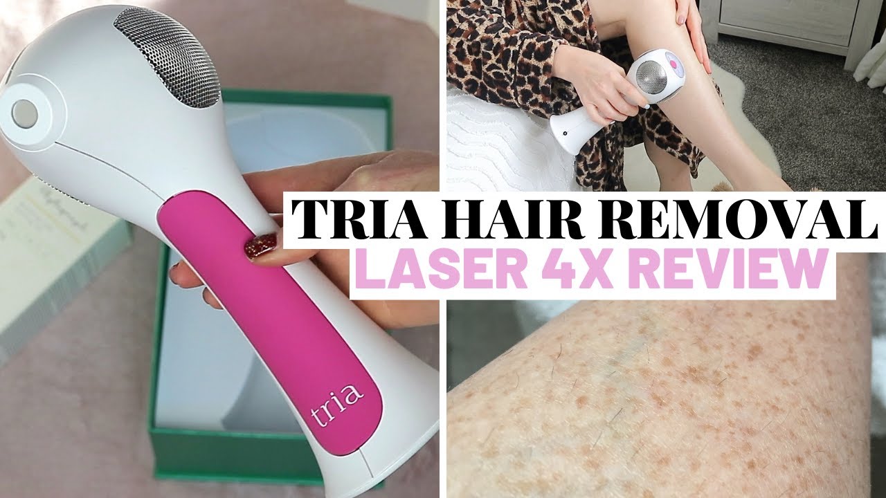TRIA HAIR REMOVAL LASER 4X REVIEW, DEMO & 6 MONTH RESULTS - YouTube