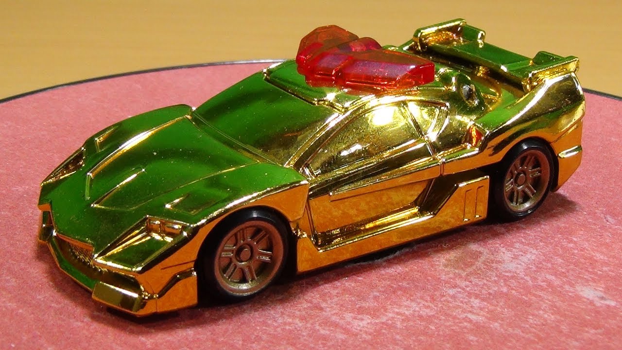 黄金に輝く！ 非売品トミカ ドライブヘッド サイクロンバイパー