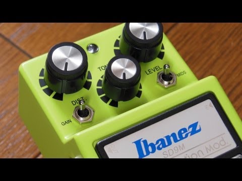 本家がモディファイ「IBANEZ SD9M Sonic Distortion Mod.」をレビュー