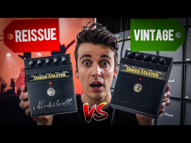 Marshall Shred Master Reissue VS Vintage!! (SHOOTOUT) - YouTube