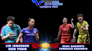 張本智和 & 張本美和 vs 임종훈 & 신유빈 | EPIC Mixed Doubles