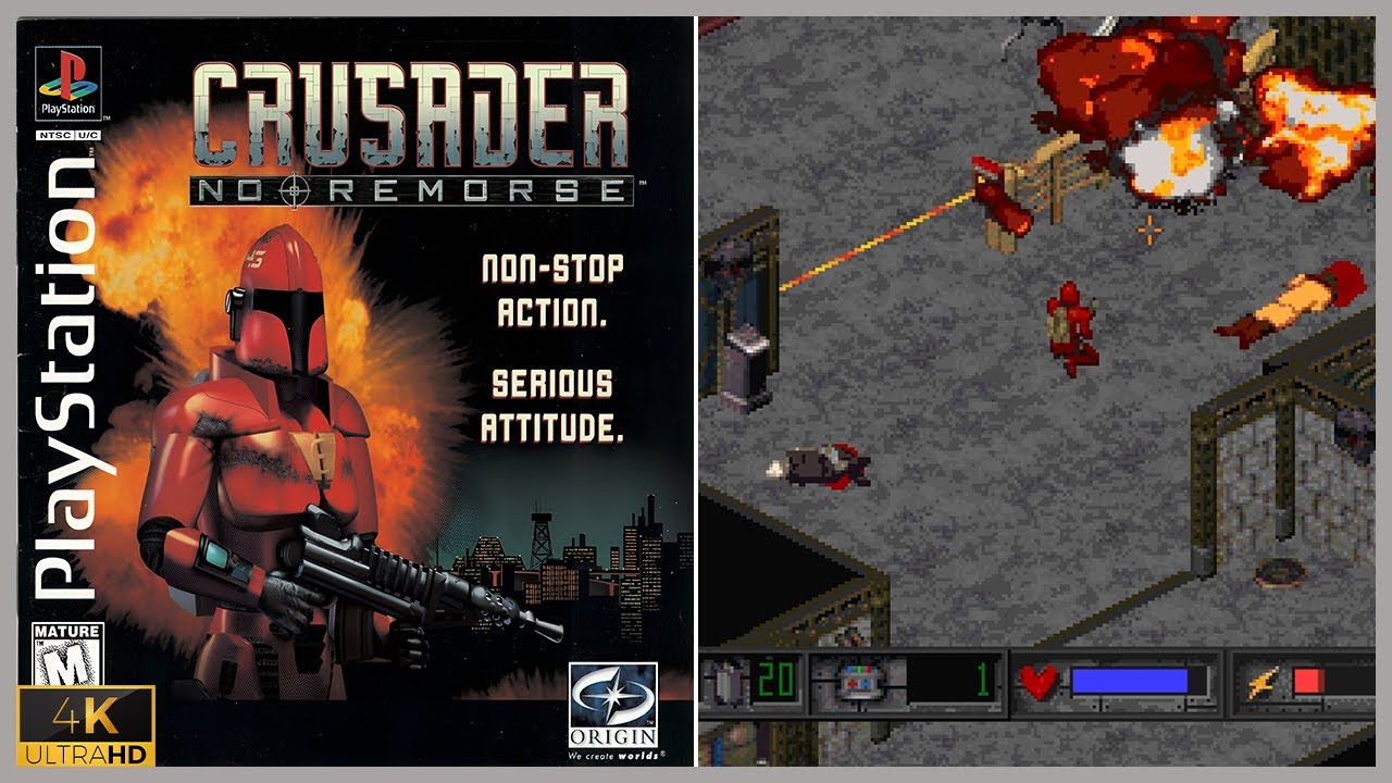 PS1 First Look [188] | Crusader: No Remorse (US) (1996) | 4K 2160p