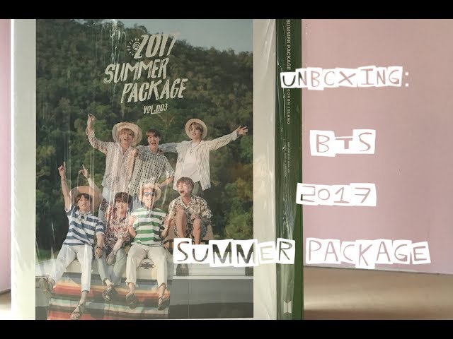 UNBOXING | BTS 2017 SUMMER PACKAGE - YouTube