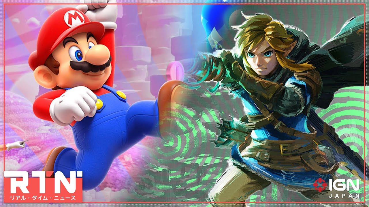 Switch ゼルダの伝説(ティアキン ブレワイ) マリオワンダー モンハン