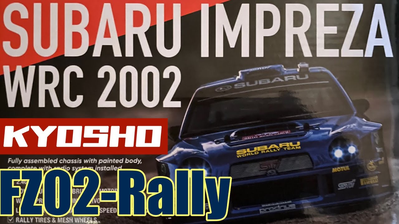 KYOSHO】京商 フェーザーMk2 ラリー スバル インプレッサ WRC 2002
