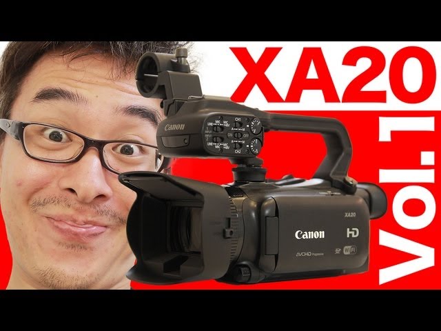 Canon 業務用デジタルビデオカメラ XA20がやってきた！ 開封編 前編