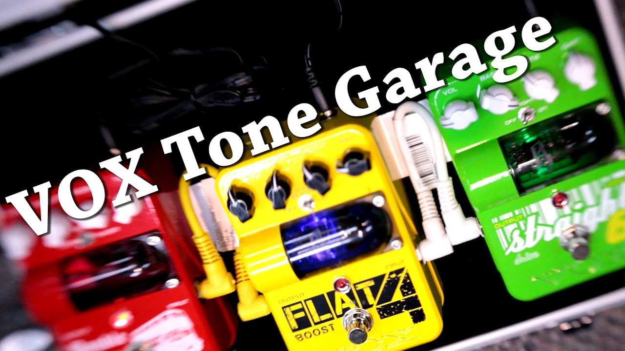 VOX Tone Garage : FLAT 4 Boost 製品紹介 feat. 宮脇俊郎 - YouTube