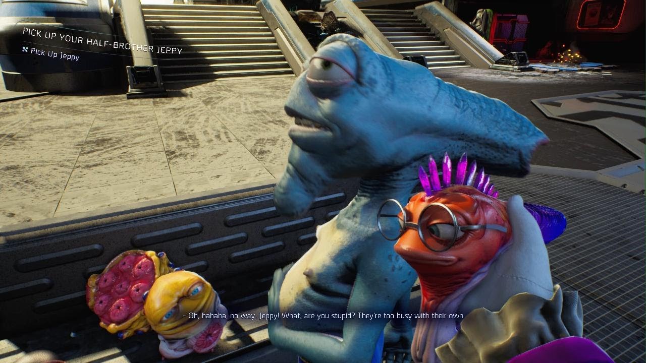 High On Life 2 All Gatlians guns reactions to Creature's return