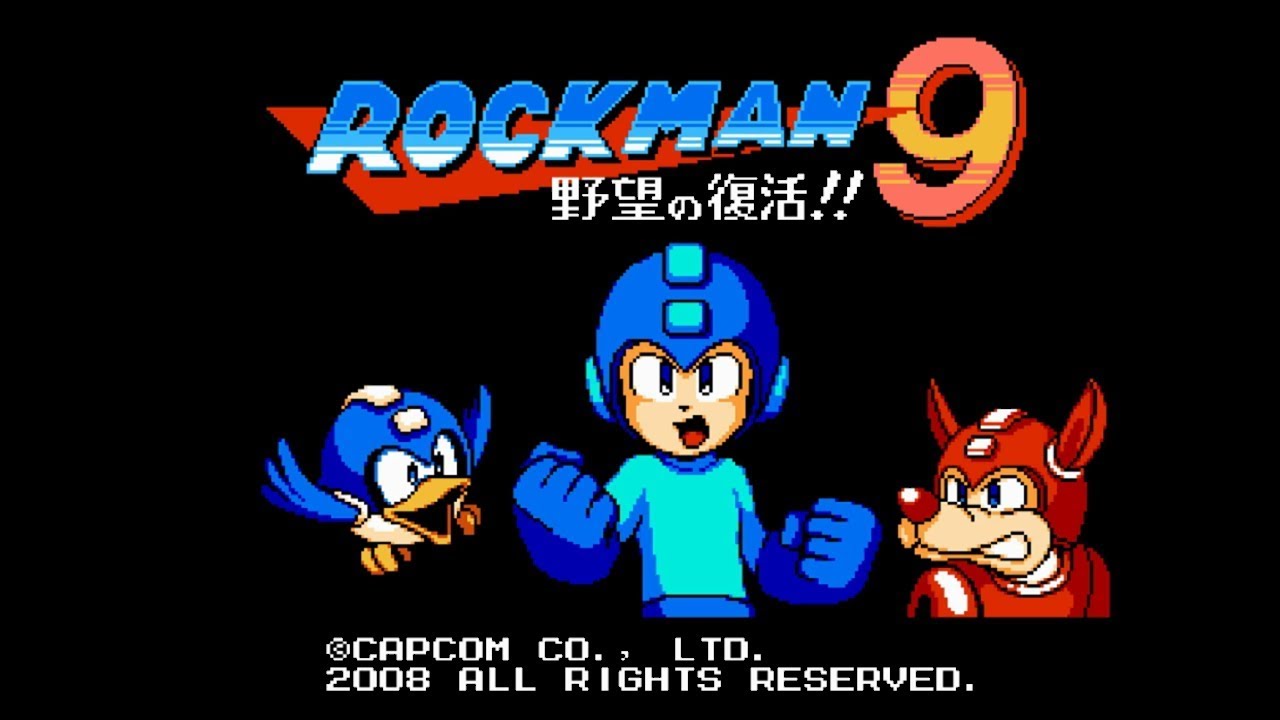 ロックマン9 野望の復活!! NES MEGAMAN9 ALL - YouTube