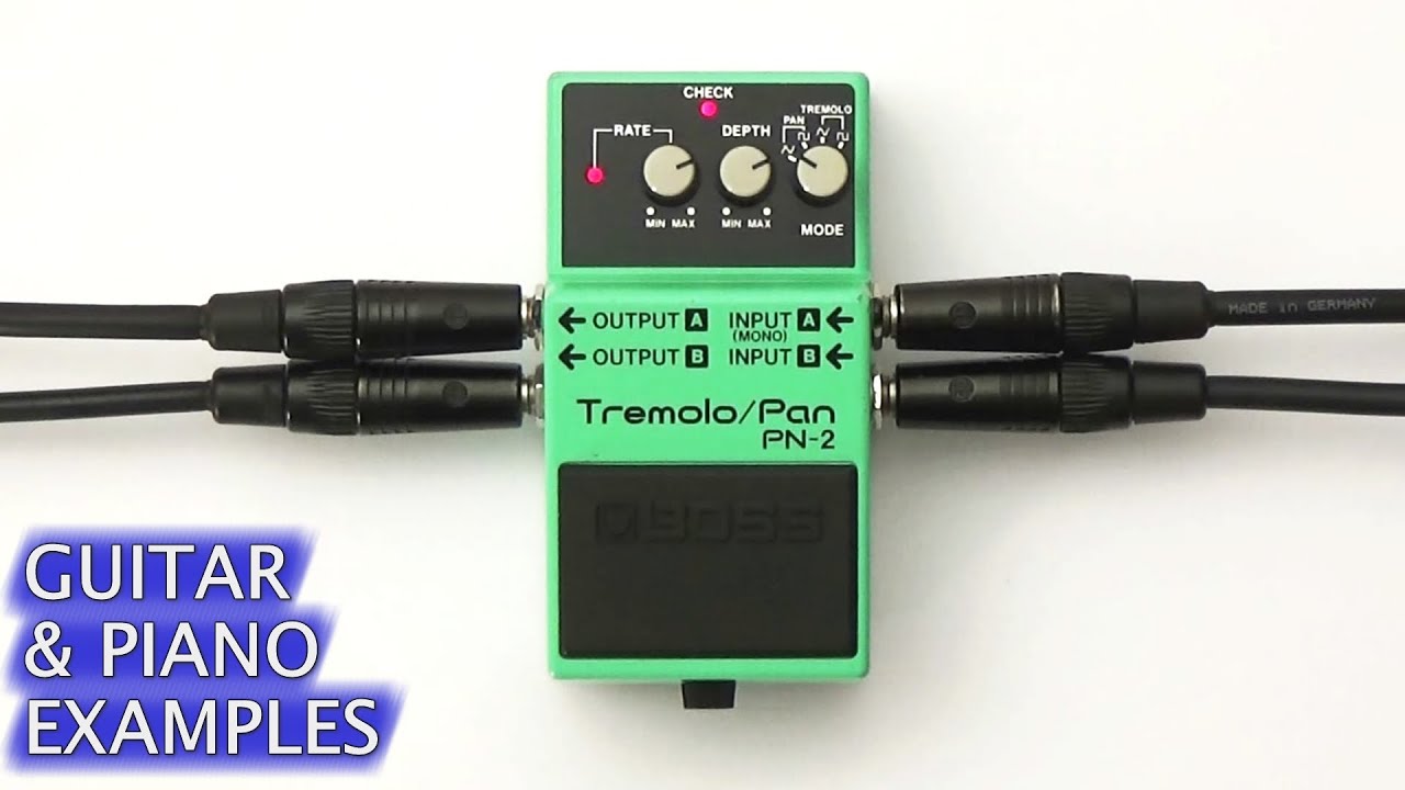 試奏動画】BOSS PN-2 Tremolo / Pan 【BOSS COMPACT PEDAL 100th