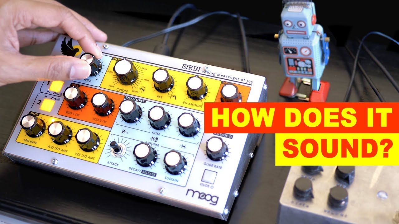 MOOG SIRIN - Demo and Sounds - YouTube