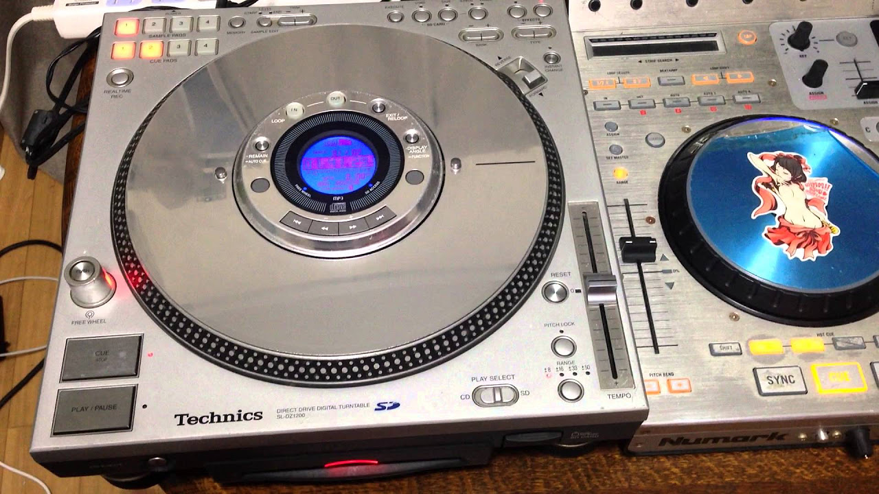 Technics SL-DZ1200 Digital Direct Drive Turn Table - YouTube