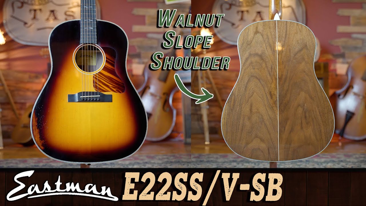You've NEVER Heard A Guitar Like THIS! | Eastman E22SS/V-SB Review