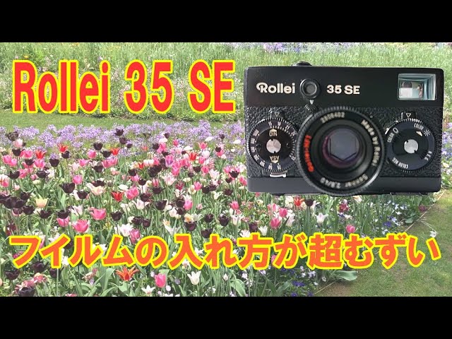里山ガーデンに行ってフィルムカメラ、ローライ Rollei 35 SEで撮って