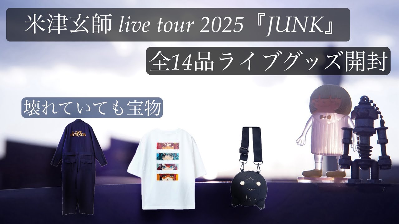 壊れていてもそこに見える美しさ【米津玄師 live tour 2025 junk