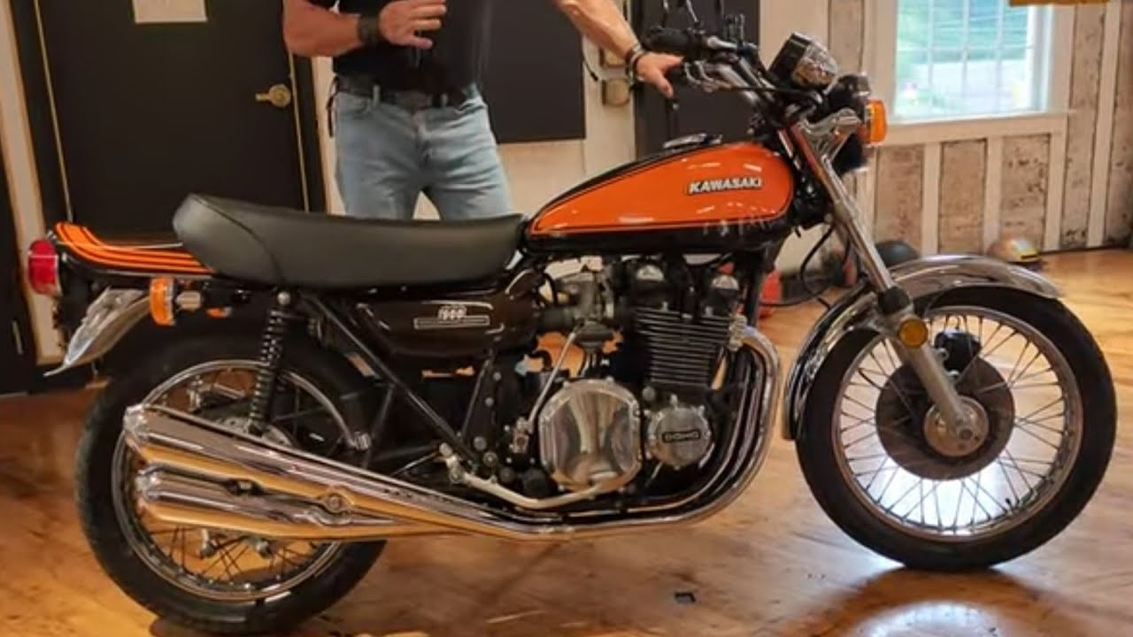 THE BEST SUPERBIKES OF THE 70'S; THE 1973 KAWASAKI Z1 900 - YouTube