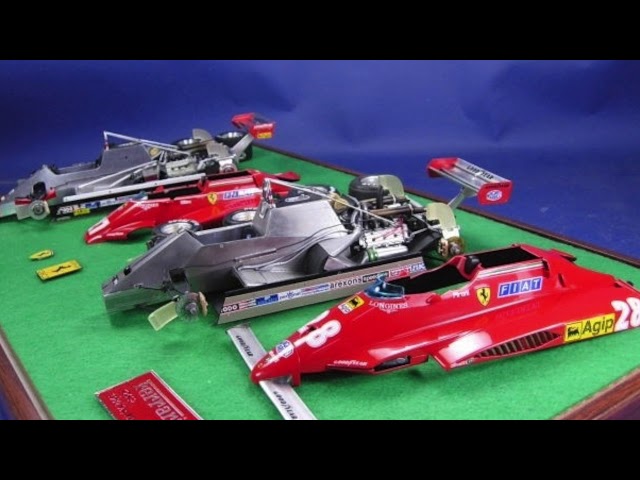 Finished work : Fujimi + Ka Models 1/20 Ferrari 126C2 San Marino
